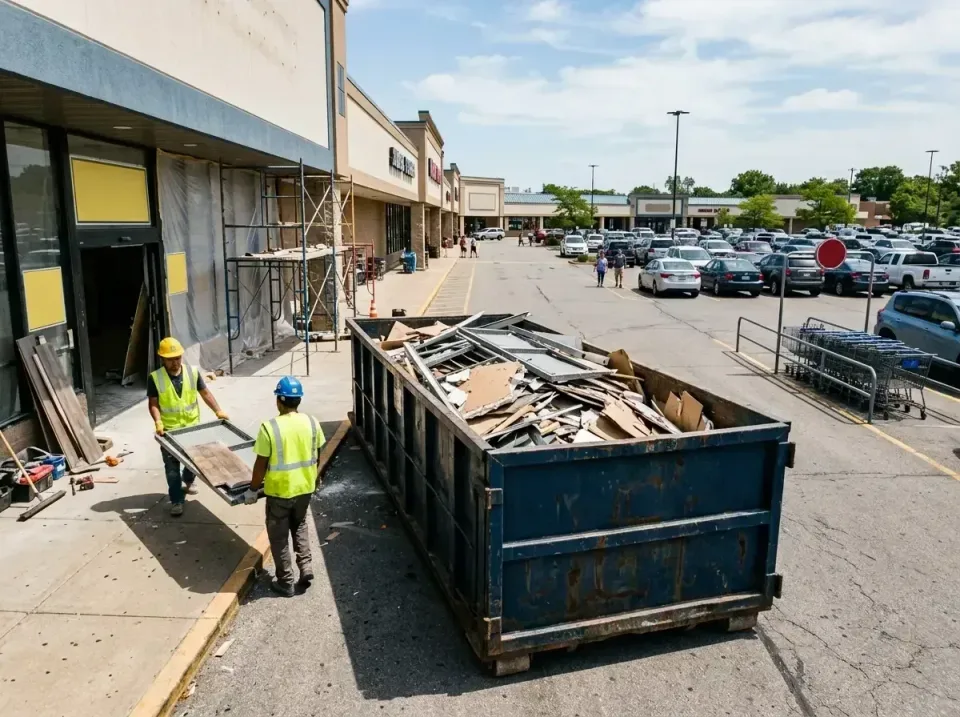 retail-store-renovation-debris-003 — frequently asked questions, Roll-off Dumpster Rentals in Twin Lakes, WI